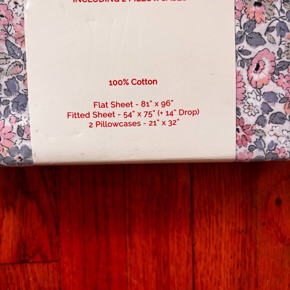 Cath Kidston FULL Sheet Set 100% OEKO Cotton - Picture 10 of 10